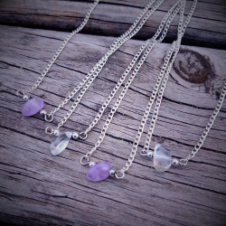 Mini crystal necklace